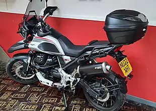 Used 2022 Moto Guzzi V85 Tt Travel Edition Grey - Interior and Exterior details 15
