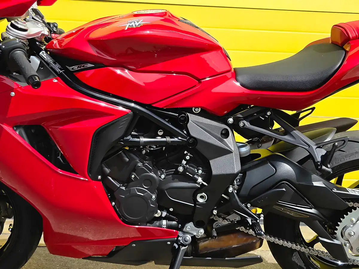 Used 2022 Mv Agusta F3 Rosso Red - Interior and Exterior details 14