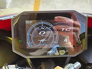 Used 2022 Mv Agusta F3 Rosso Red - Interior and Exterior details 19
