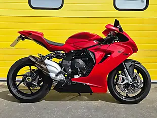 Used 2022 Mv Agusta F3 Rosso Red - Interior and Exterior details 2