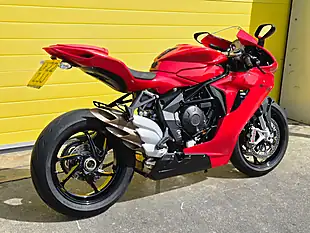 Used 2022 Mv Agusta F3 Rosso Red - Interior and Exterior details 4