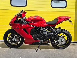 Used 2022 Mv Agusta F3 Rosso Red - Interior and Exterior details 5