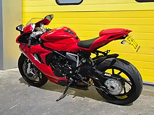 Used 2022 Mv Agusta F3 Rosso Red - Interior and Exterior details 6