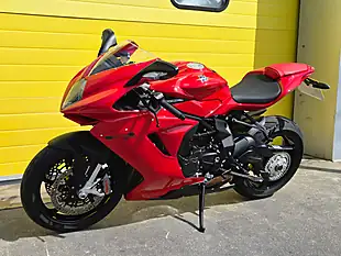 Used 2022 Mv Agusta F3 Rosso Red - Interior and Exterior details 7