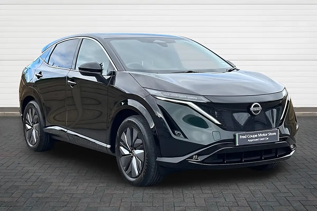 Used 2022 Nissan Ariya Advance Green - Front View