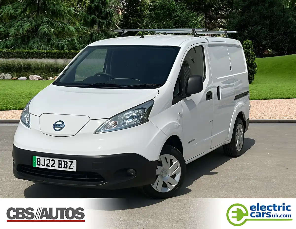 Used 2022 Nissan E-NV200 Acenta White - Front View