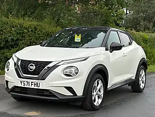 Used 2022 Nissan Juke N-Connecta White - Interior and Exterior details 3