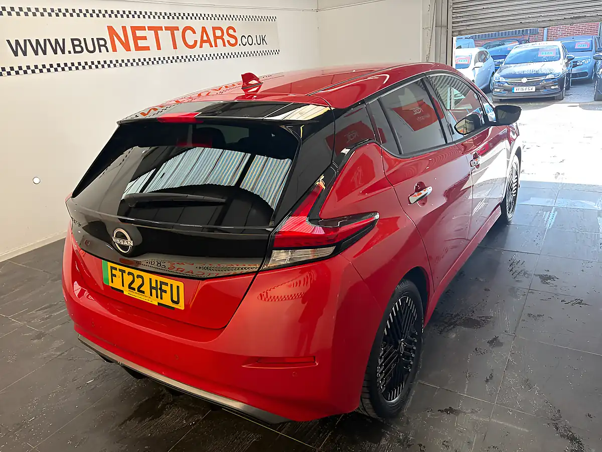 Used 2022 Nissan Leaf N-Connecta Red - Interior and Exterior details 19