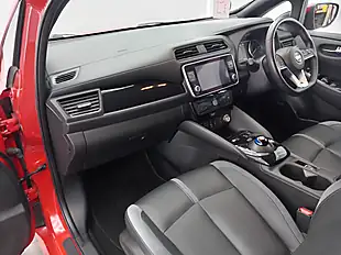 Used 2022 Nissan Leaf Tekna Flame Red - Interior and Exterior details 15