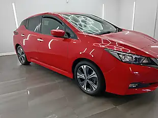 Used 2022 Nissan Leaf Tekna Flame Red - Interior and Exterior details 4