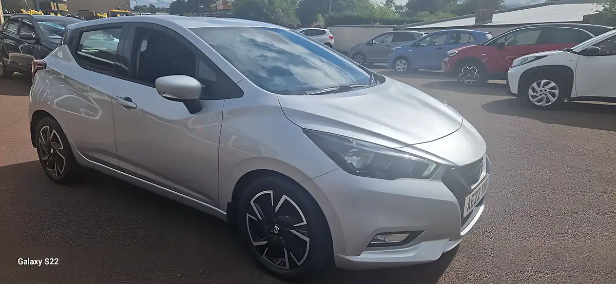 Used 2022 Nissan Micra Acenta Silver - Interior and Exterior details 3