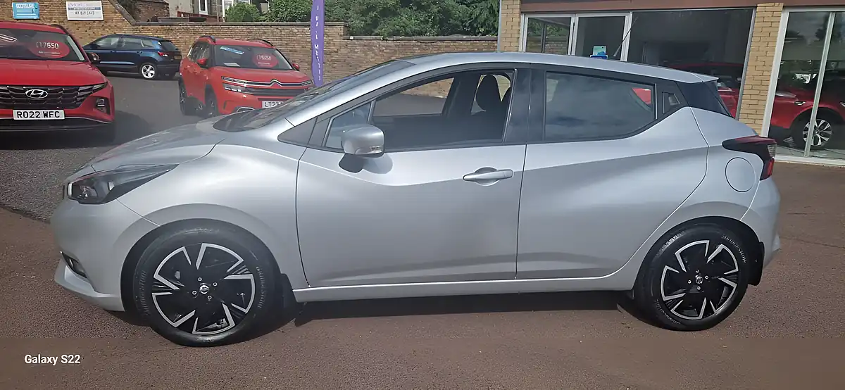 Used 2022 Nissan Micra Acenta Silver - Interior and Exterior details 4