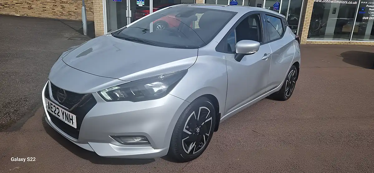 Used 2022 Nissan Micra Acenta Silver - Interior and Exterior details 9