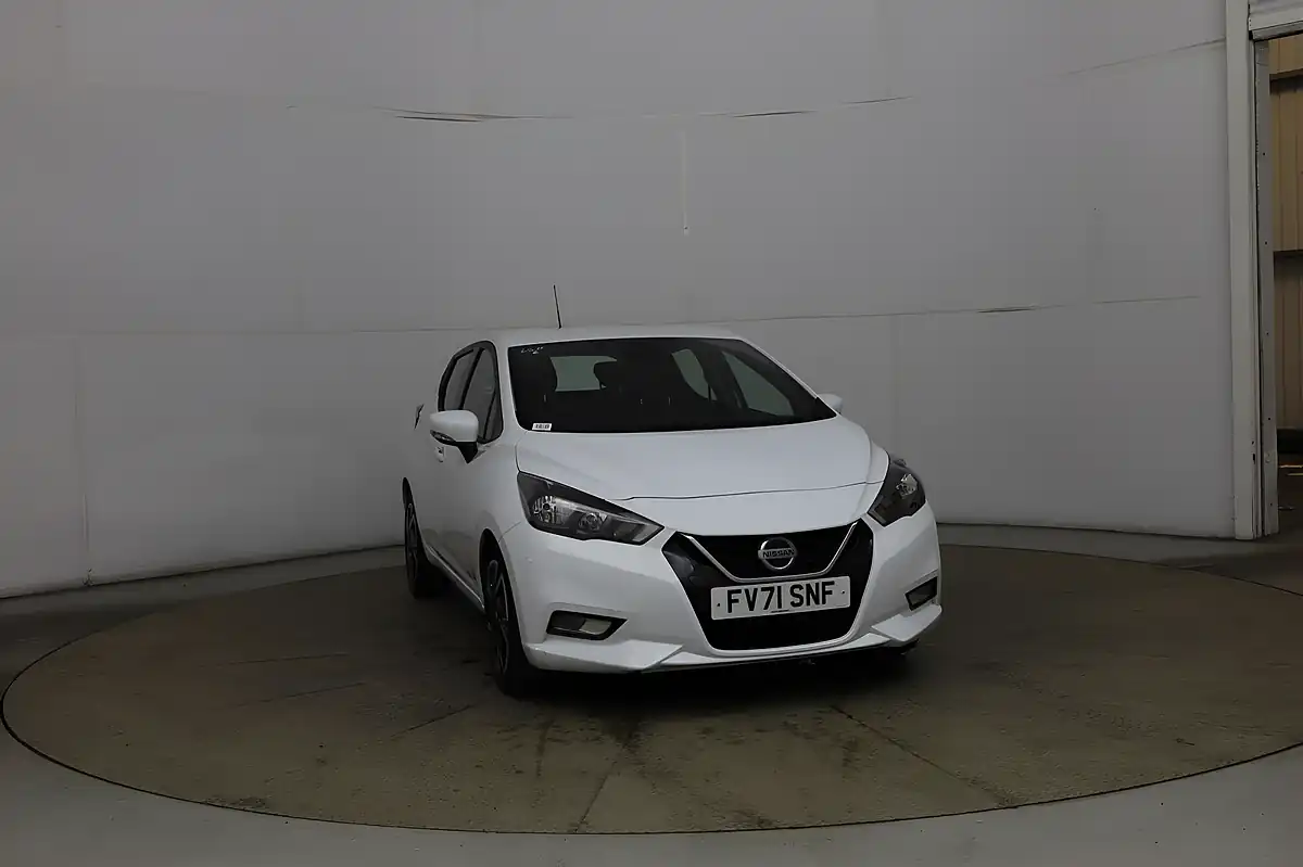 Used 2022 Nissan Micra Acenta Xtron White - Interior and Exterior details 3