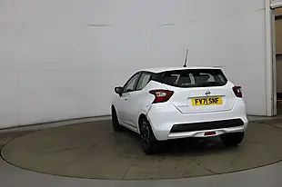 Used 2022 Nissan Micra Acenta Xtron White - Interior and Exterior details 5