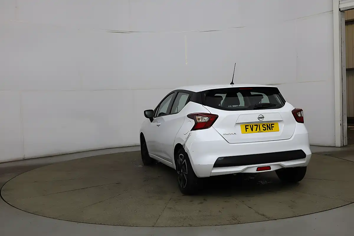 Used 2022 Nissan Micra Acenta Xtron White - Interior and Exterior details 5