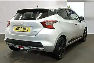 Used 2022 Nissan Micra N-Sport Platinum Silver - Interior and Exterior details 10