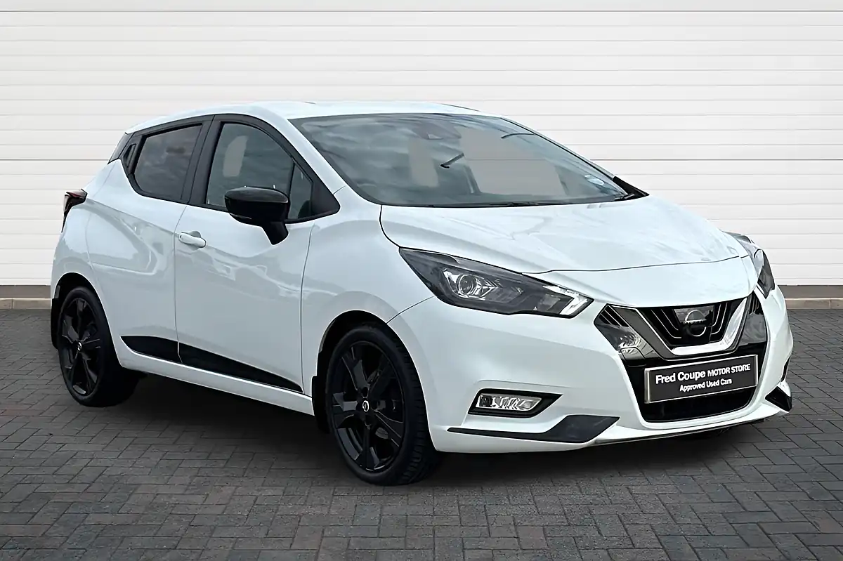 Used 2022 Nissan Micra N-Sport White - Front View