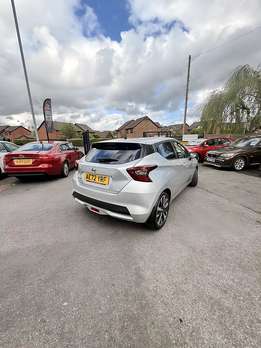 Used 2022 Nissan Micra Tekna Metallic Silver - Interior and Exterior details 7