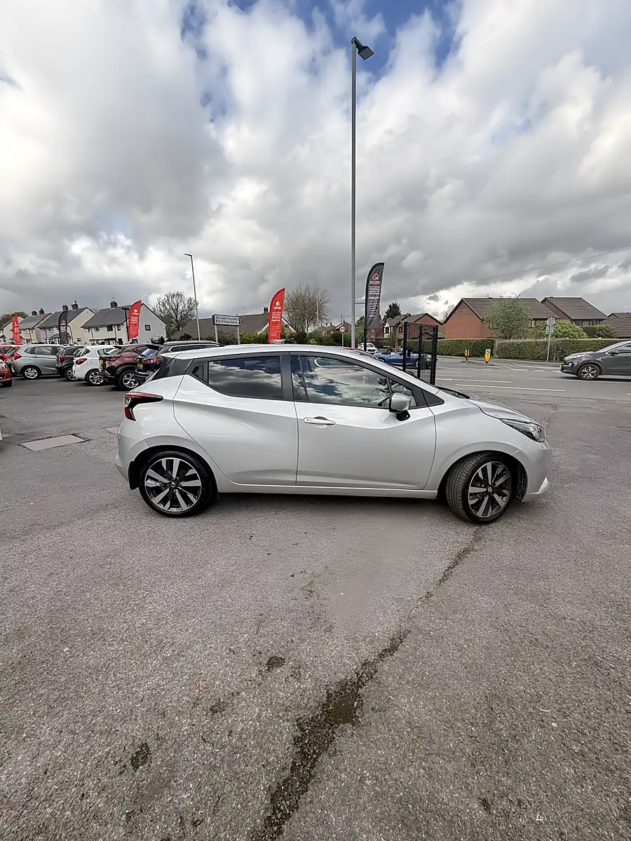 Used 2022 Nissan Micra Tekna Metallic Silver - Interior and Exterior details 8