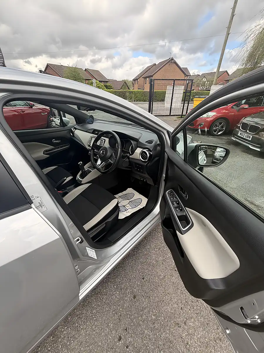 Used 2022 Nissan Micra Tekna Metallic Silver - Interior and Exterior details 9