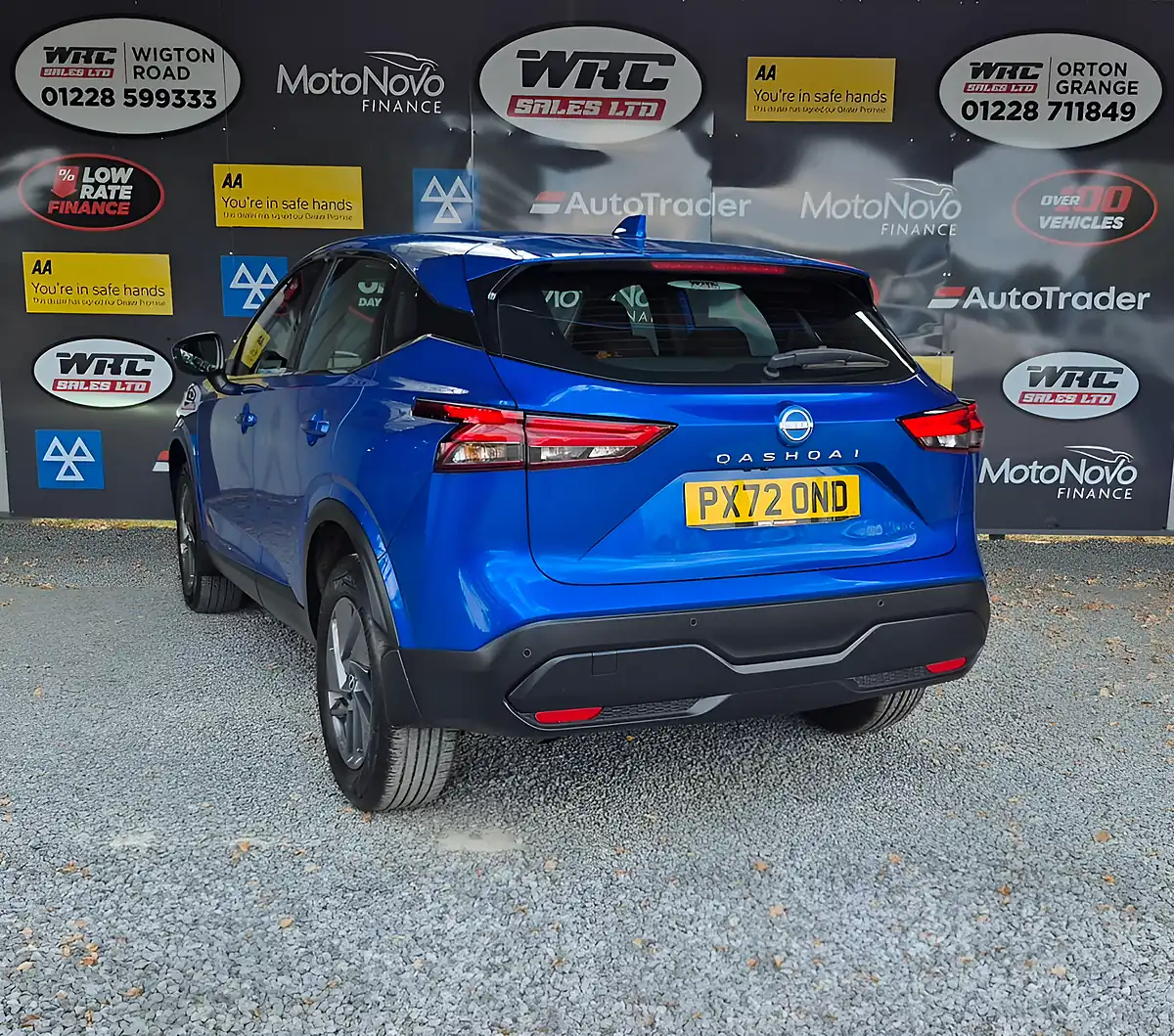 Used 2022 Nissan Qashqai Acenta Premium Blue - Interior and Exterior details 3