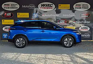 Used 2022 Nissan Qashqai Acenta Premium Blue - Interior and Exterior details 5