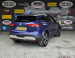 Used 2022 Nissan Qashqai N-Connecta Blue - Interior and Exterior details 6