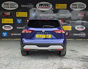 Used 2022 Nissan Qashqai N-Connecta Blue - Interior and Exterior details 7