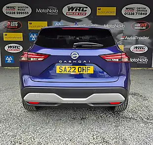 Used 2022 Nissan Qashqai N-Connecta Blue - Interior and Exterior details 8