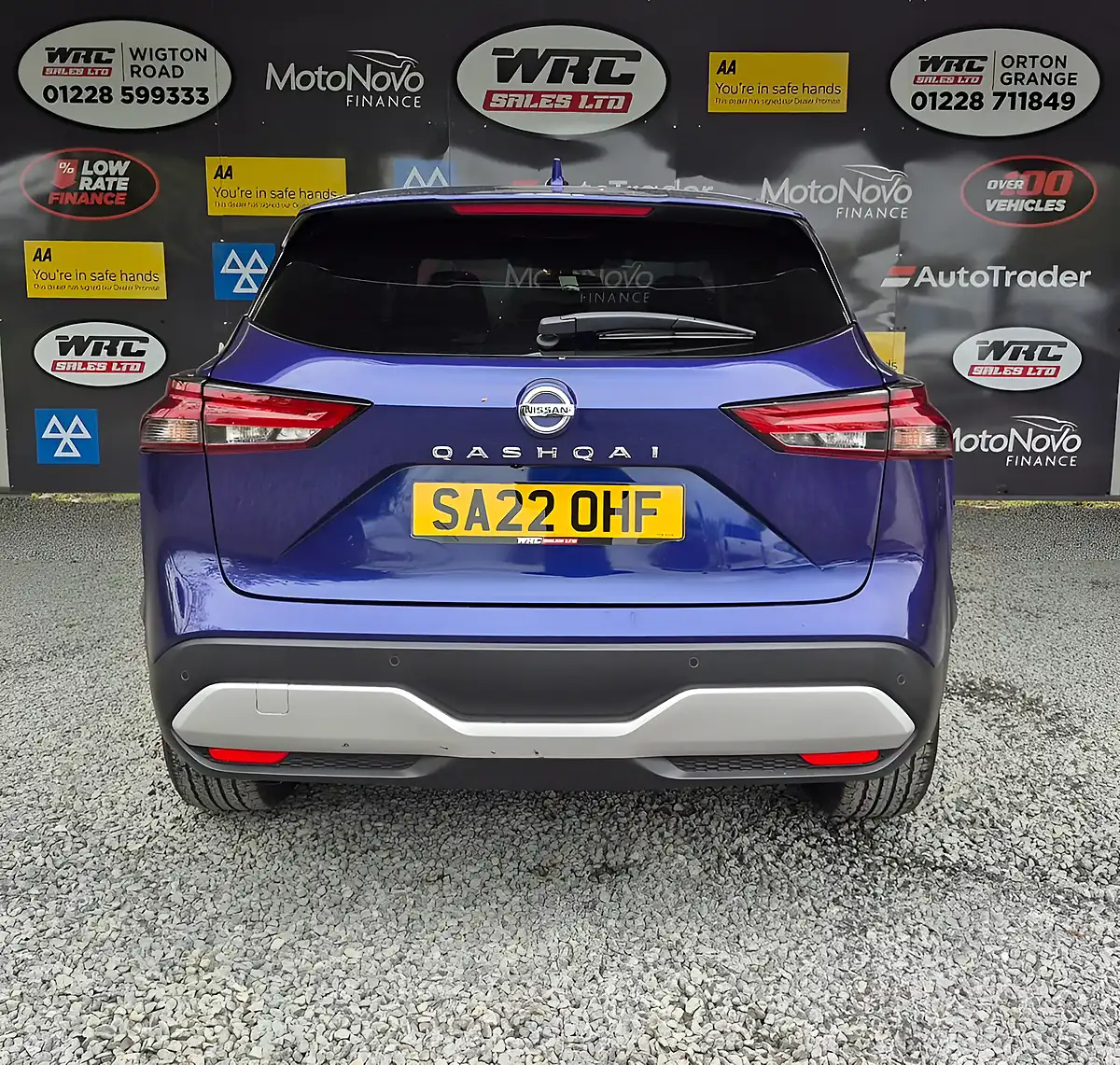 Used 2022 Nissan Qashqai N-Connecta Blue - Interior and Exterior details 8
