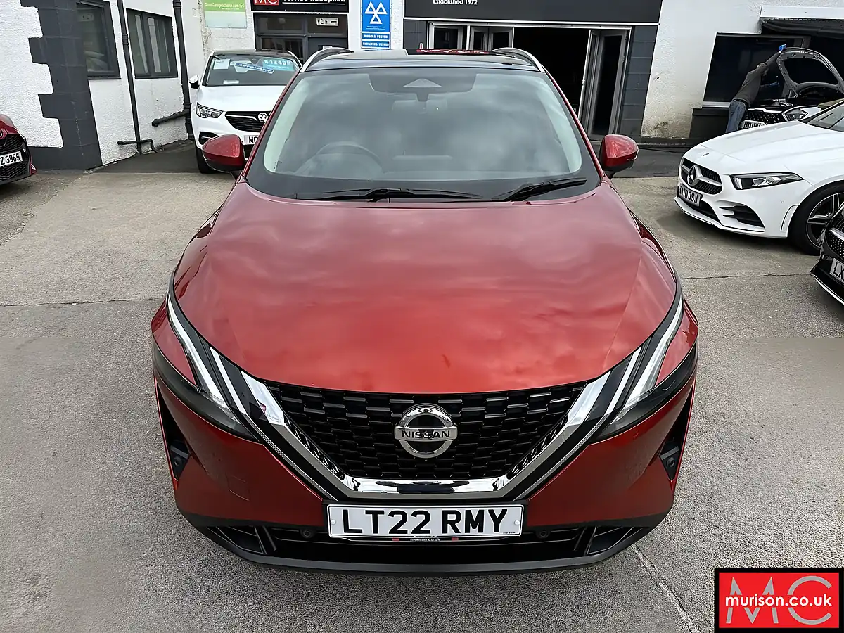 Used 2022 Nissan Qashqai N-Connecta Red - Interior and Exterior details 7