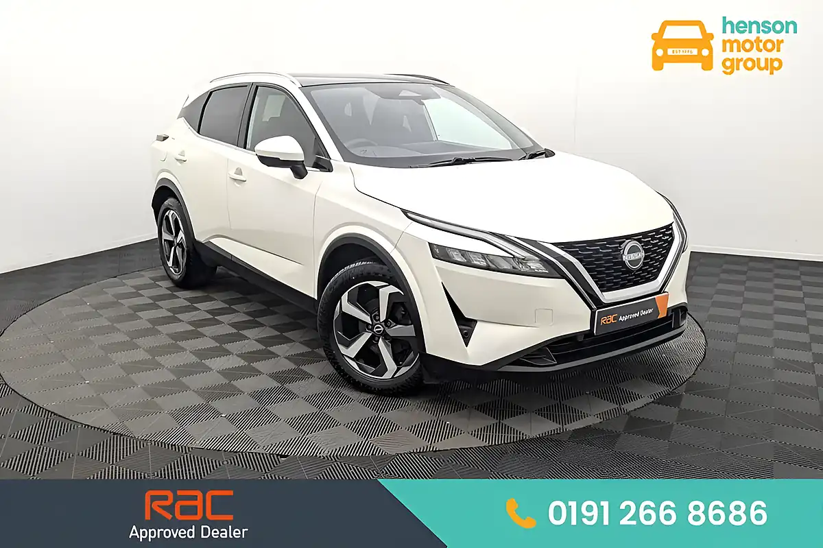 Used 2022 Nissan Qashqai N-Connecta White - Front View
