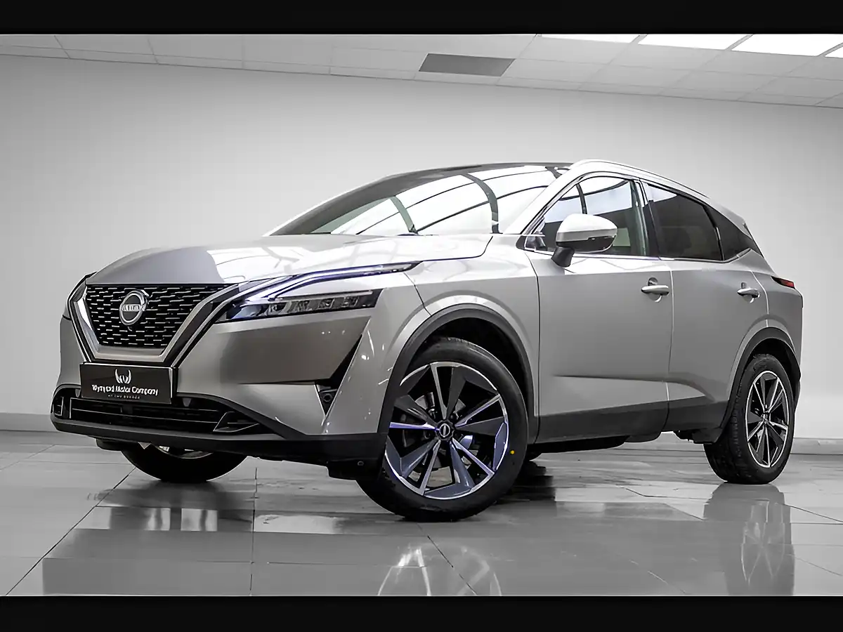 Used 2022 Nissan Qashqai Tekna Silver - Front View