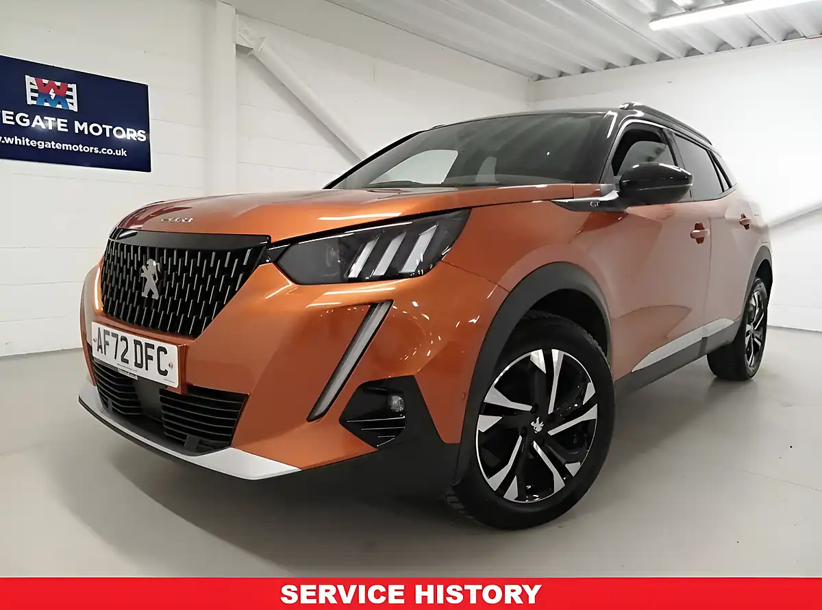 Used 2022 Peugeot 2008 GT Orange - Interior and Exterior details 2