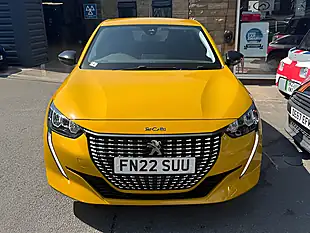 Used 2022 Peugeot 208 Active Premium Yellow - Interior and Exterior details 2