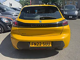 Used 2022 Peugeot 208 Active Premium Yellow - Interior and Exterior details 5