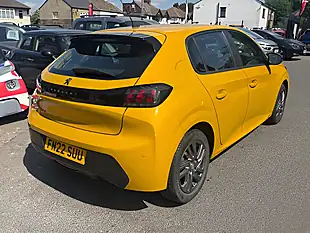 Used 2022 Peugeot 208 Active Premium Yellow - Interior and Exterior details 7