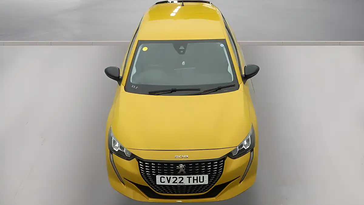 Used 2022 Peugeot 208 Active Premium Yellow - Interior and Exterior details 11