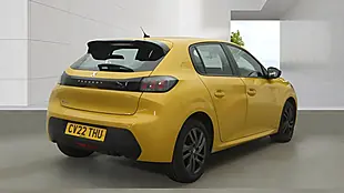 Used 2022 Peugeot 208 Active Premium Yellow - Interior and Exterior details 7