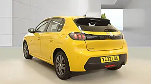 Used 2022 Peugeot 208 Active Premium Yellow - Interior and Exterior details 4