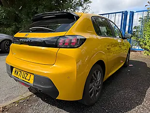 Used 2022 Peugeot 208 Active Premium Yellow - Interior and Exterior details 10