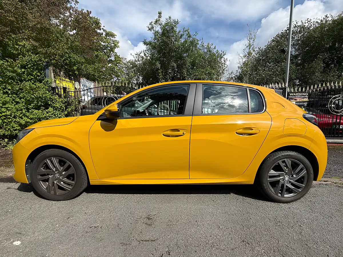 Used 2022 Peugeot 208 Active Premium Yellow - Interior and Exterior details 12