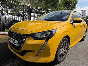 Used 2022 Peugeot 208 Active Premium Yellow - Interior and Exterior details 6