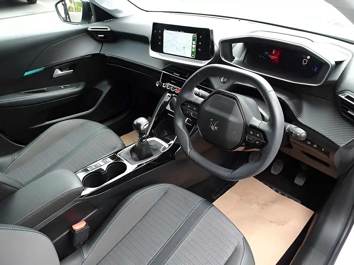 Used 2022 Peugeot 208 Allure Premium White Pearl - Interior and Exterior details 2