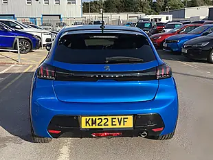Used 2022 Peugeot 208 GT Blue - Interior and Exterior details 10