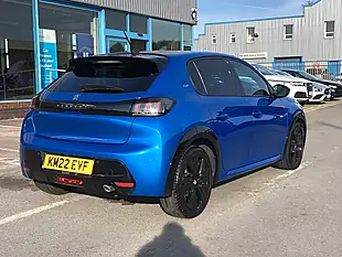 Used 2022 Peugeot 208 GT Blue - Interior and Exterior details 6