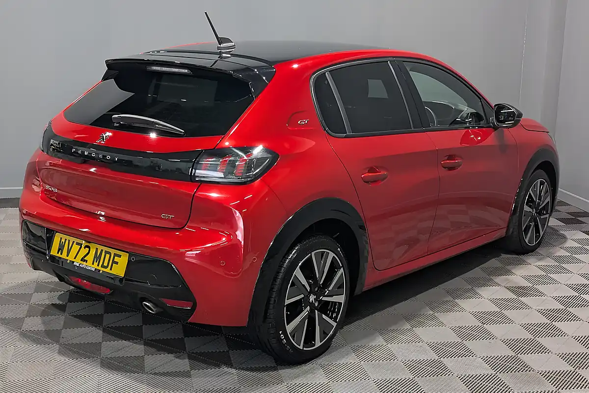 Used 2022 Peugeot 208 GT Red - Interior and Exterior details 7