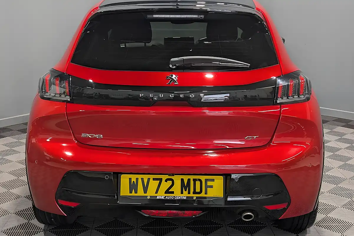 Used 2022 Peugeot 208 GT Red - Interior and Exterior details 8