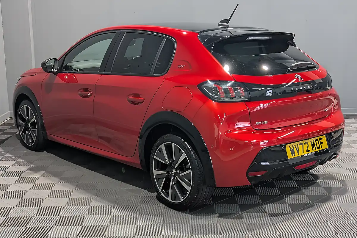 Used 2022 Peugeot 208 GT Red - Interior and Exterior details 9
